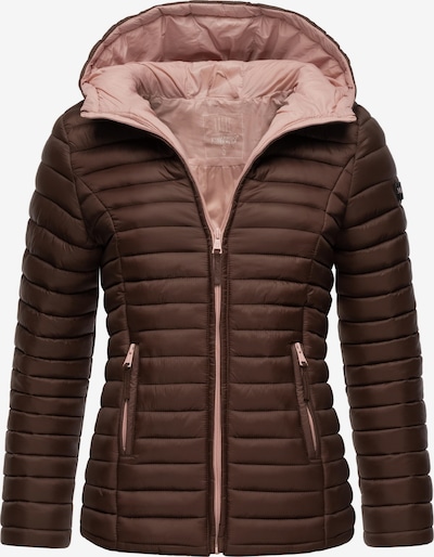MARIKOO Välikausitakki 'Asraa' värissä tummanruskea / vanha roosa, Tuotenäkymä