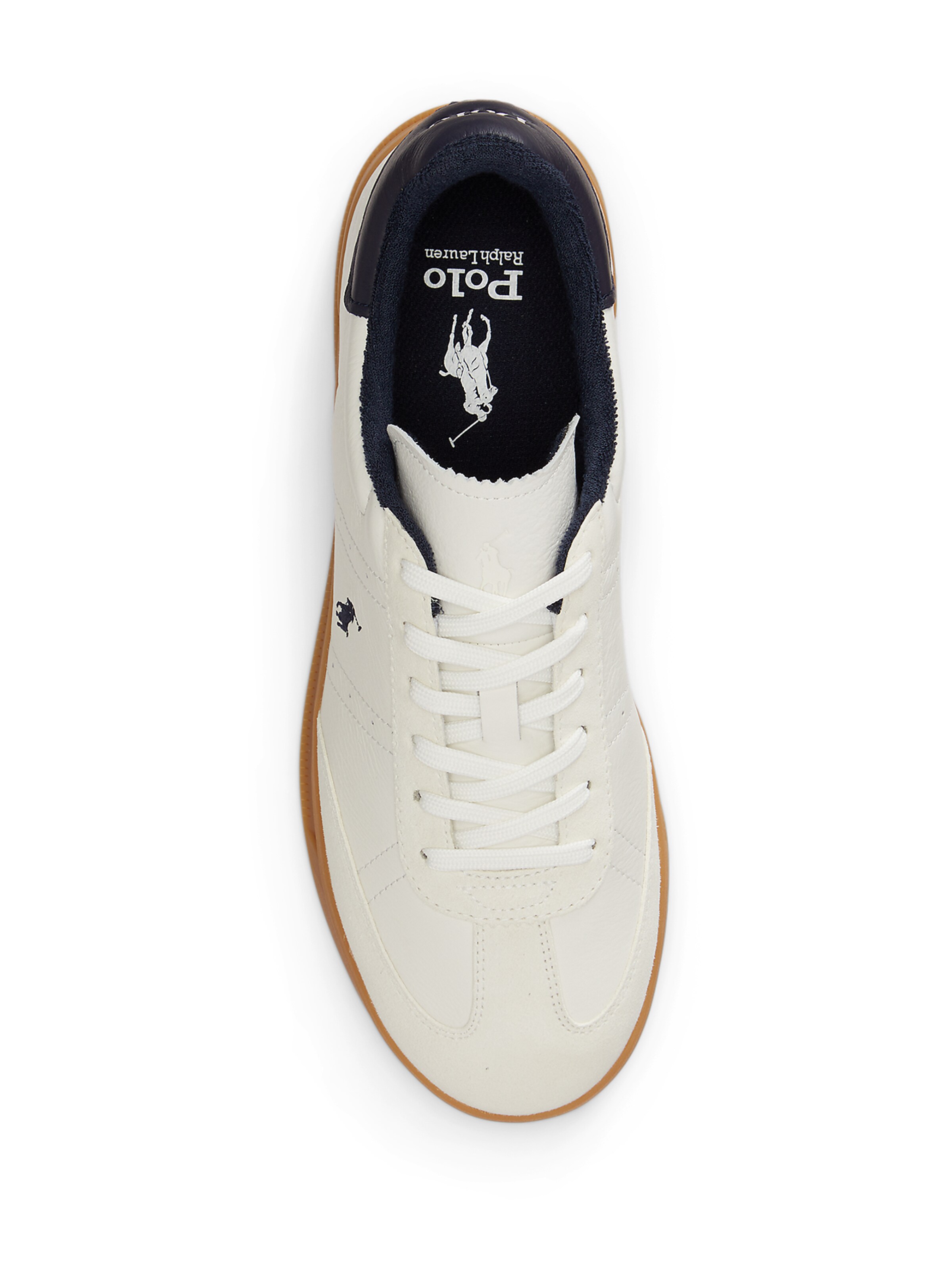 Sneaker bassa 'HRT AERA' di Polo Ralph Lauren in bianco