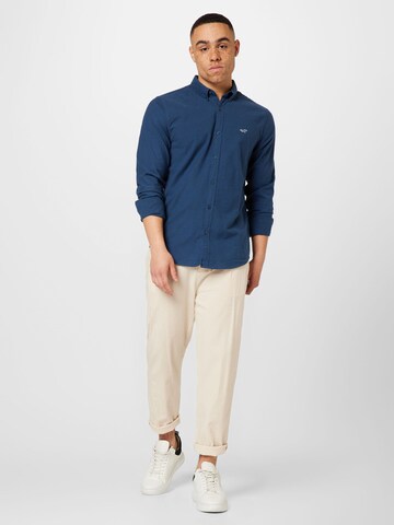 HOLLISTER Regular fit Zakelijk overhemd in Blauw