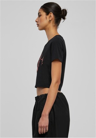 Mister Tee Shirt 'Muah' in Black