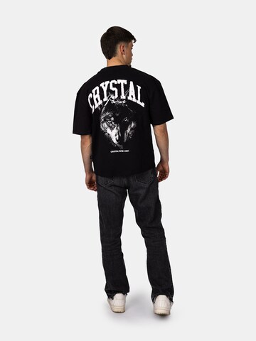 Crystal Paris Shirt 'Nightwolf'‌ in Schwarz
