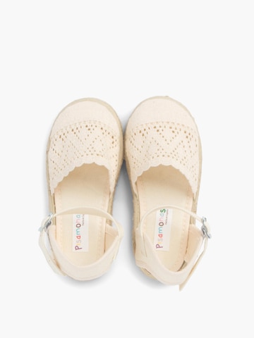 Sandales Pisamonas en beige