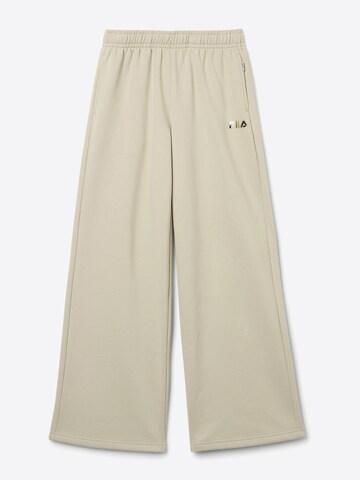 Regular Pantalon 'CALICE regular wide graphic sweat pants' FILA en gris