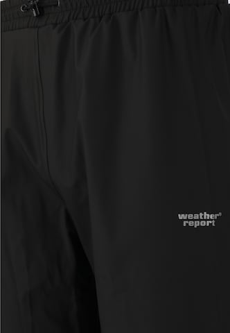 Weather Report Regular Outdoorhose in Schwarz