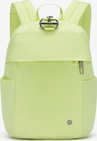 Pacsafe Rucksack 'Citysafe CX' in Grün: Vorderseite