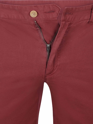 Suitable Slim fit Pants 'Ferdinand' in Red