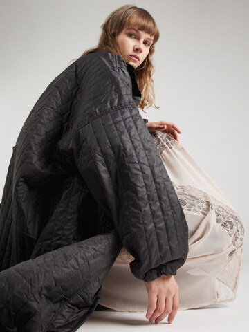 MADS NORGAARD COPENHAGEN Between-seasons coat in Black