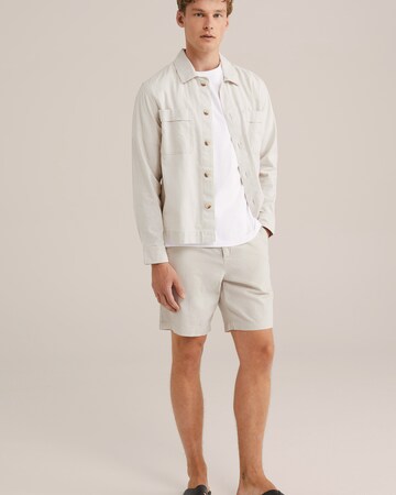 WE Fashion Свободный крой Штаны в Бежевый