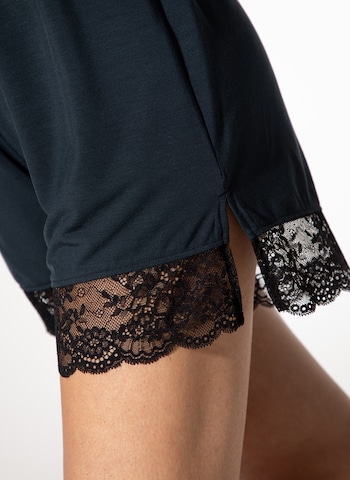 Sanetta Pyjamashorts in Blau