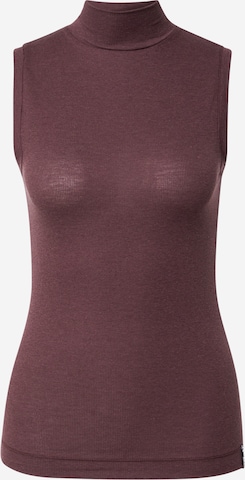 ARMEDANGELS Top 'CILIA' in Brown: front