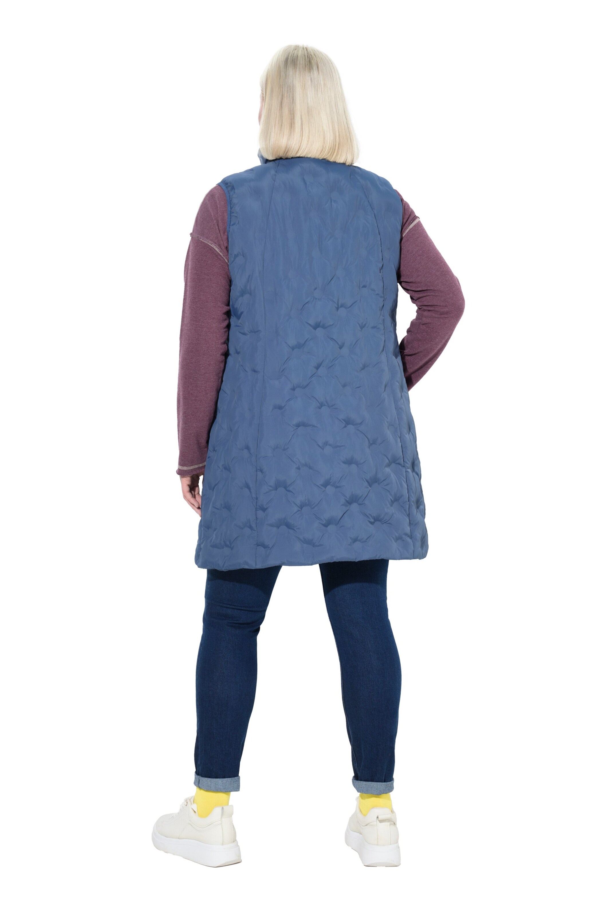 Ulla Popken Vest in Blue