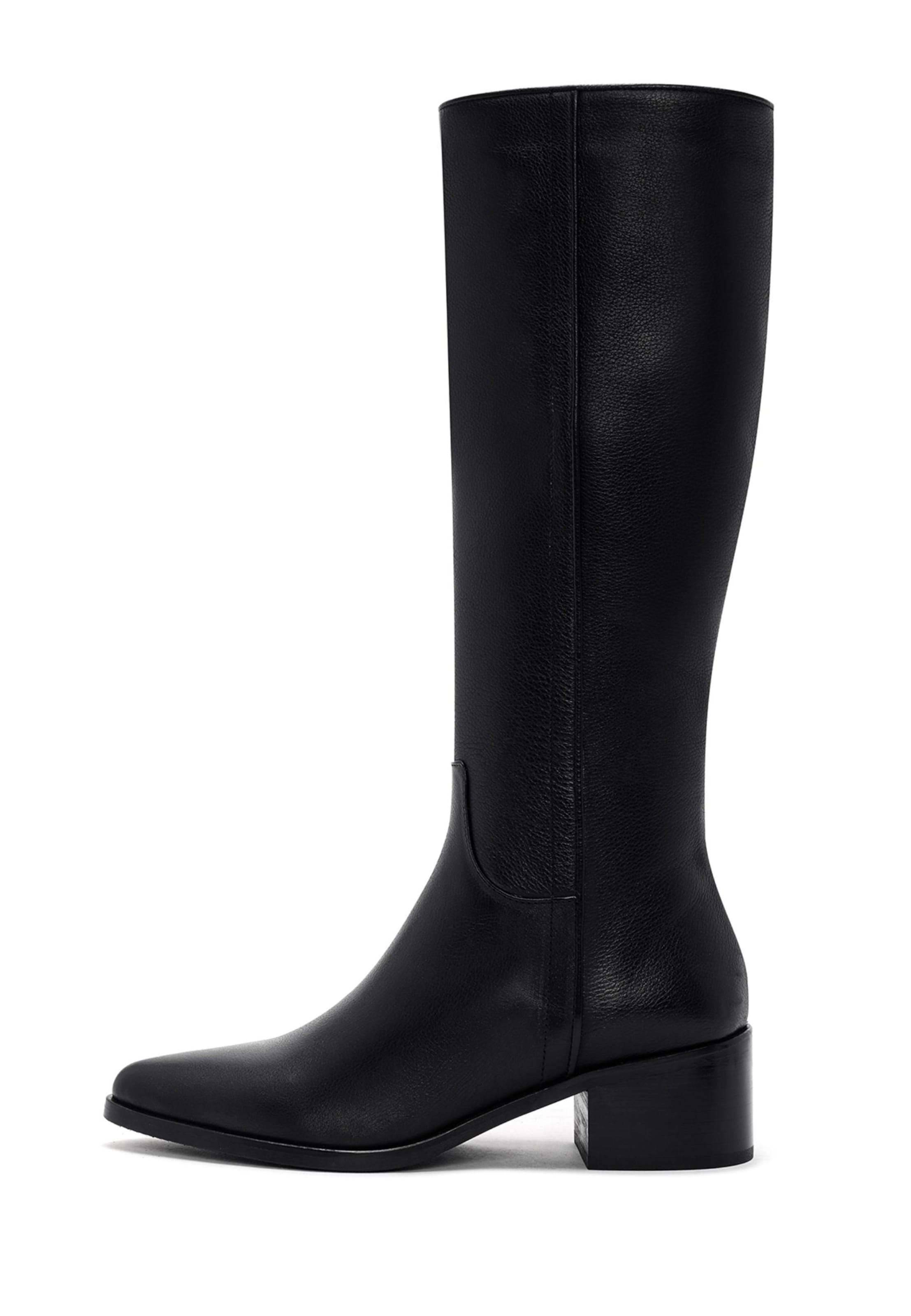 Derimod Laarzen in Zwart: voorkant