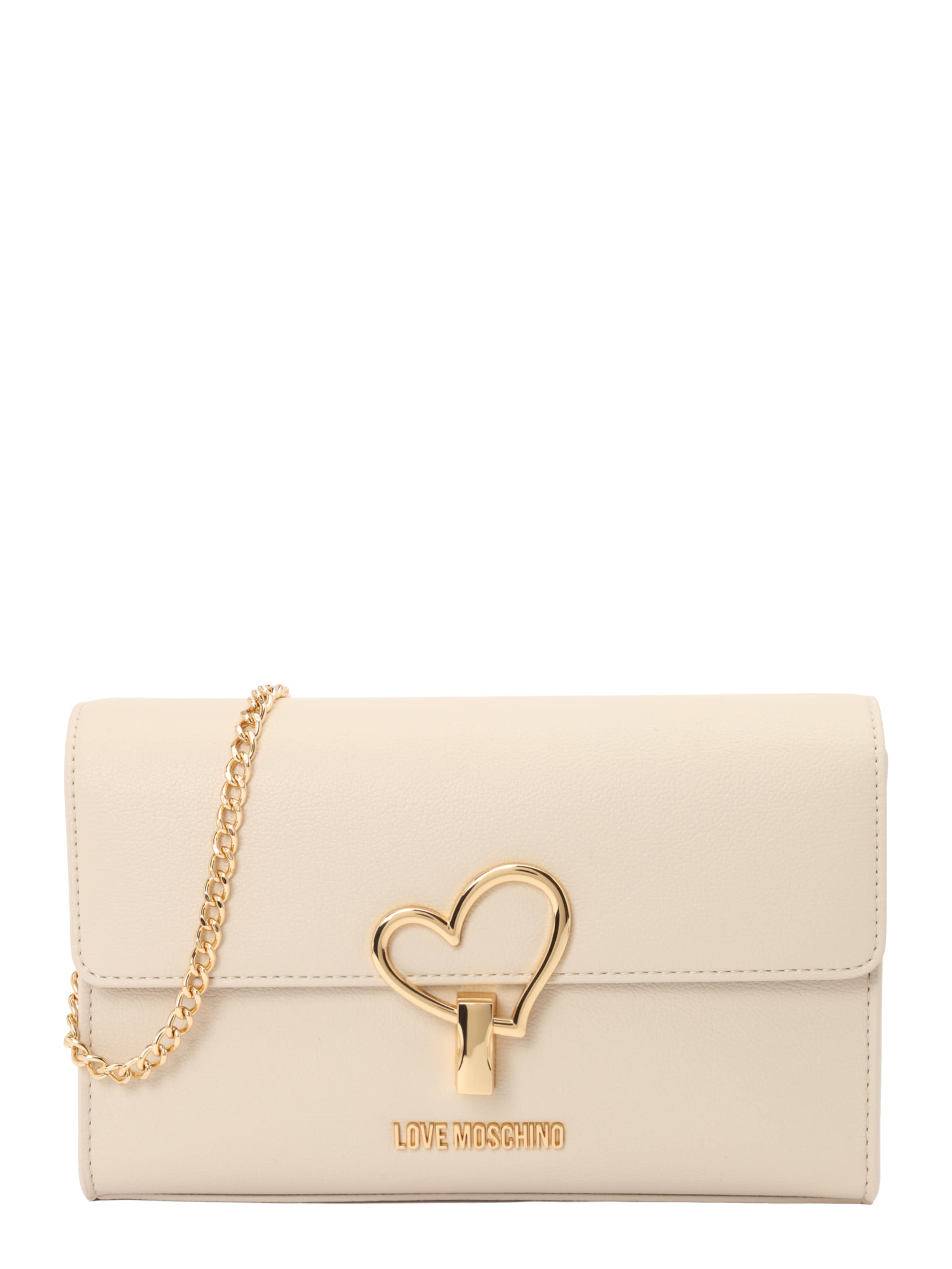 Love Moschino Schoudertas in Beige: voorkant