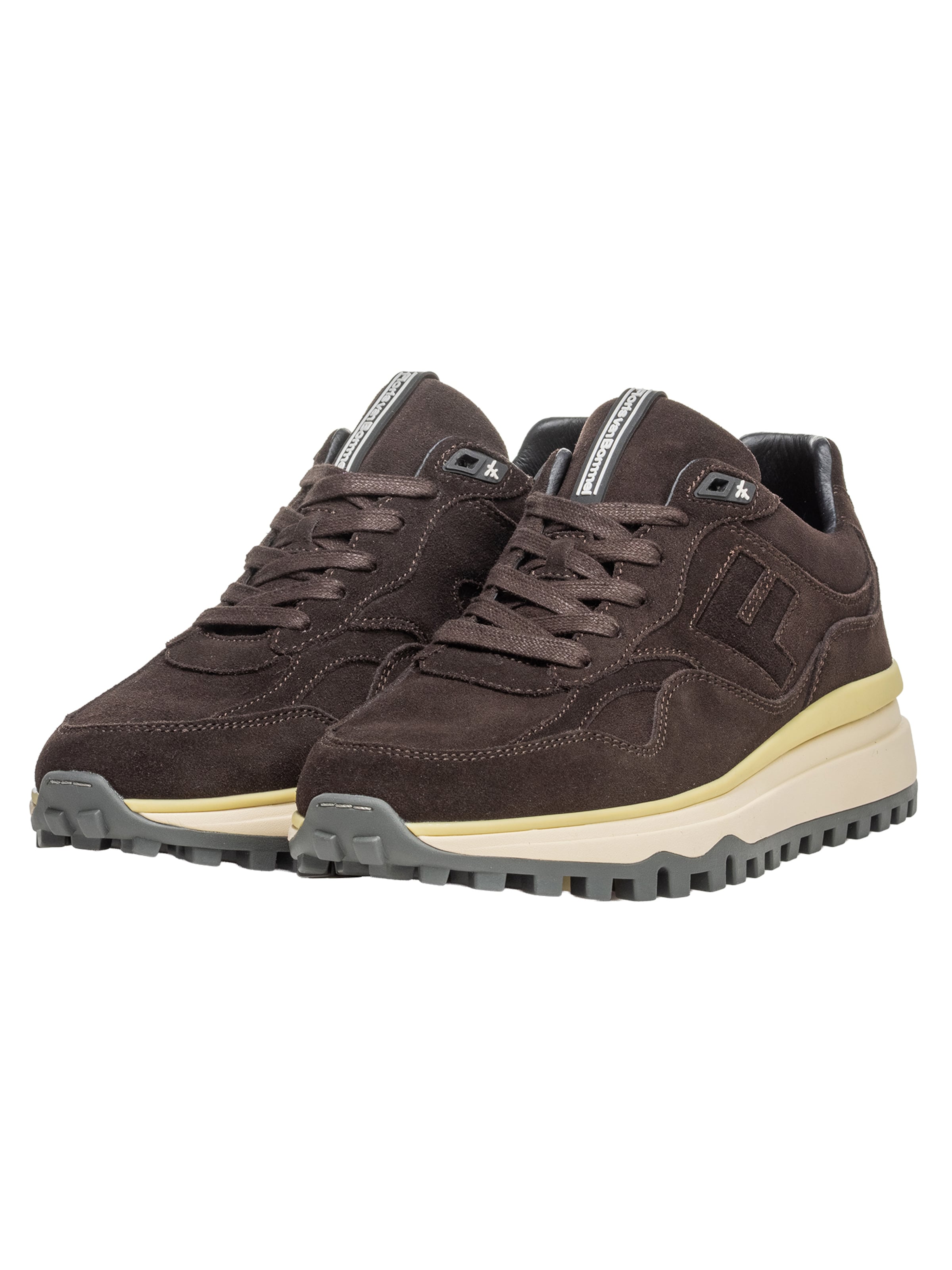 Sneaker bassa 'De Gripper 03' di Floris van Bommel in marrone