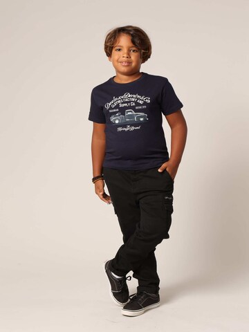 T-Shirt 'Truck' Deeluxe en bleu