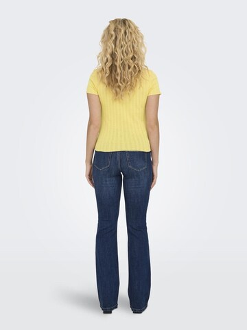 T-shirt ONLY en jaune