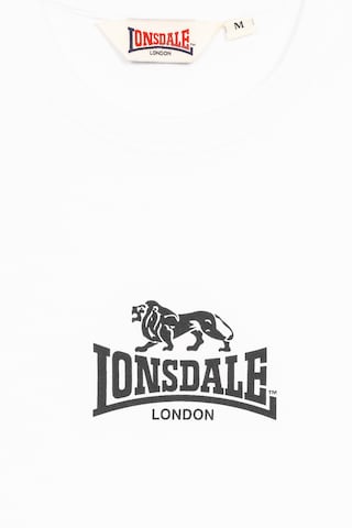 LONSDALE Shirt 'Shegra' in Weiß