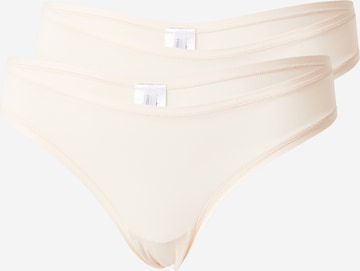 String 'ONLPEACHY' di ONLY in bianco: frontale