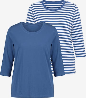 Ulla Popken Shirt in Blue: front