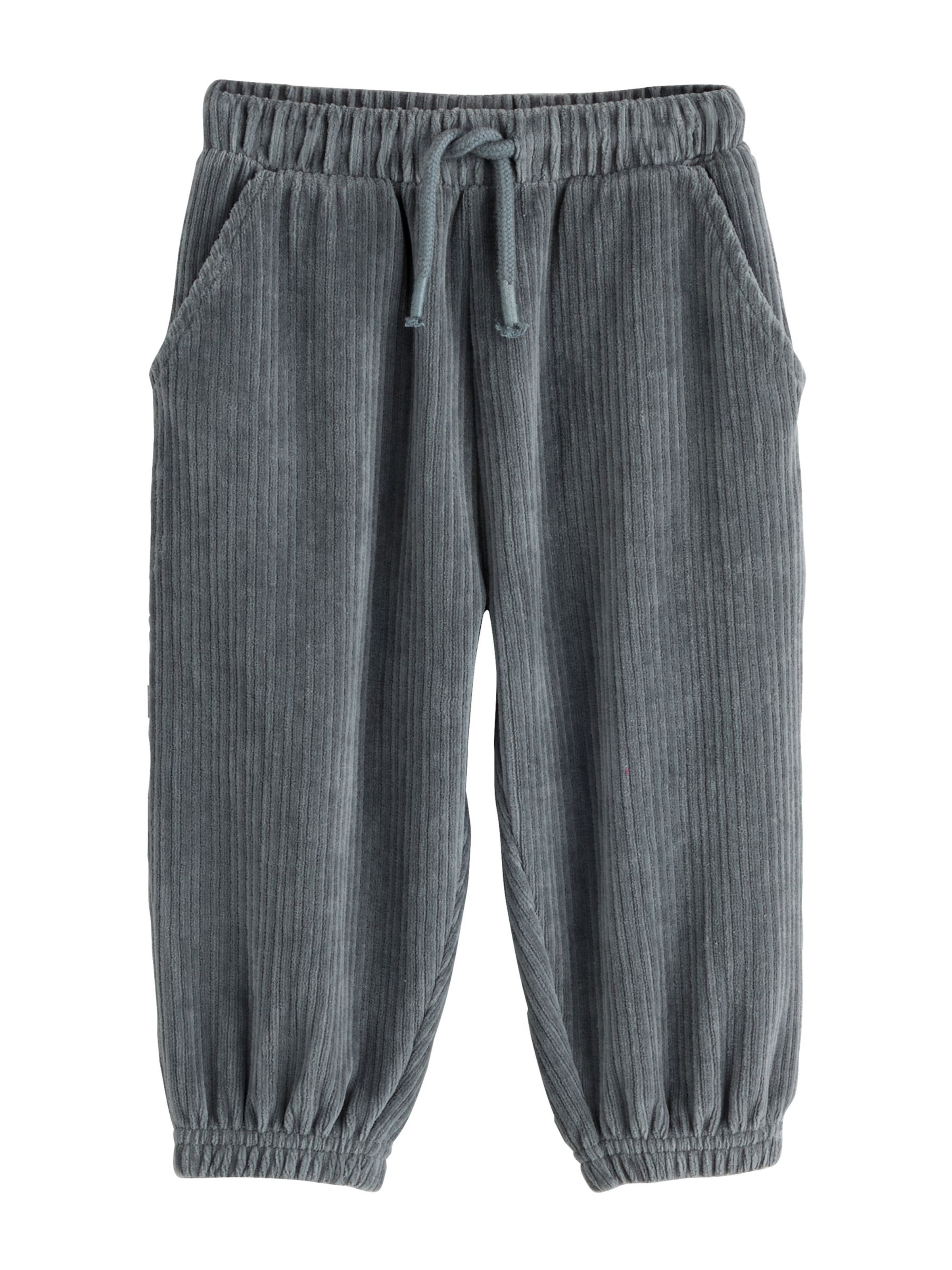 Next Tapered Broek in Blauw: voorkant