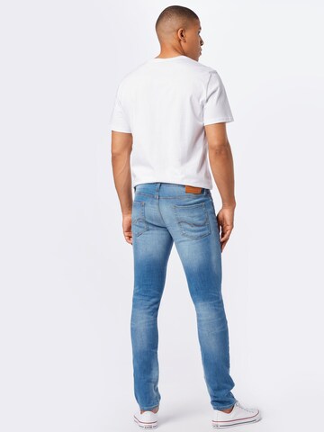 JACK & JONES Слим фит Дънки в синьо