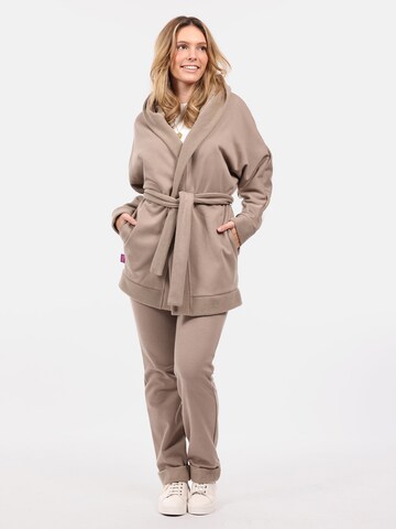 Suri Frey Sweatjakke ' Freyday ' i beige: forside