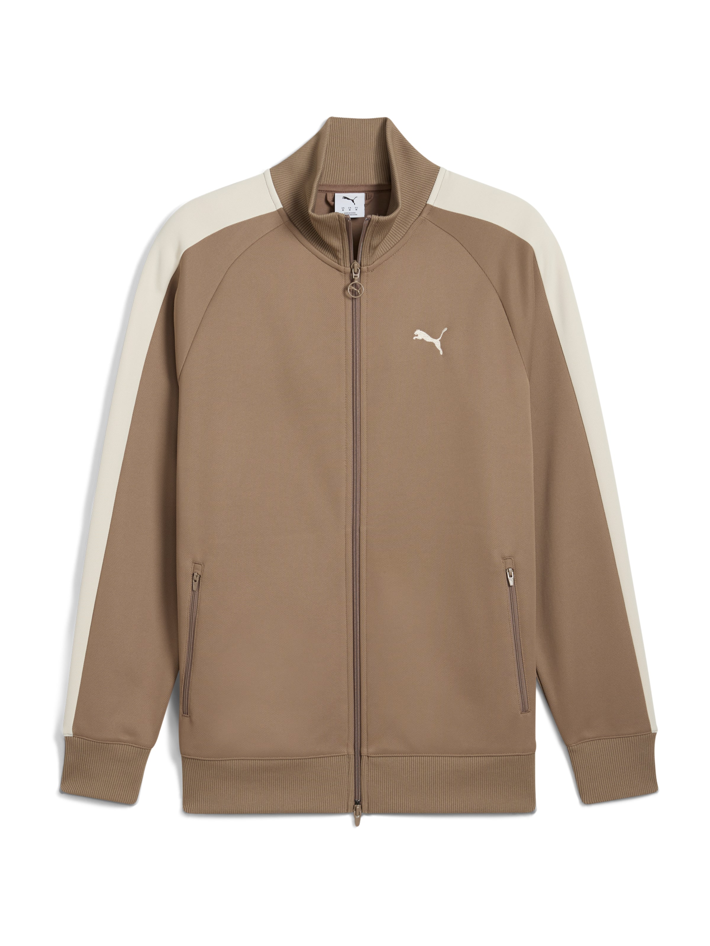 PUMA Спортивная куртка 'T7 Always On' в Серый: спереди