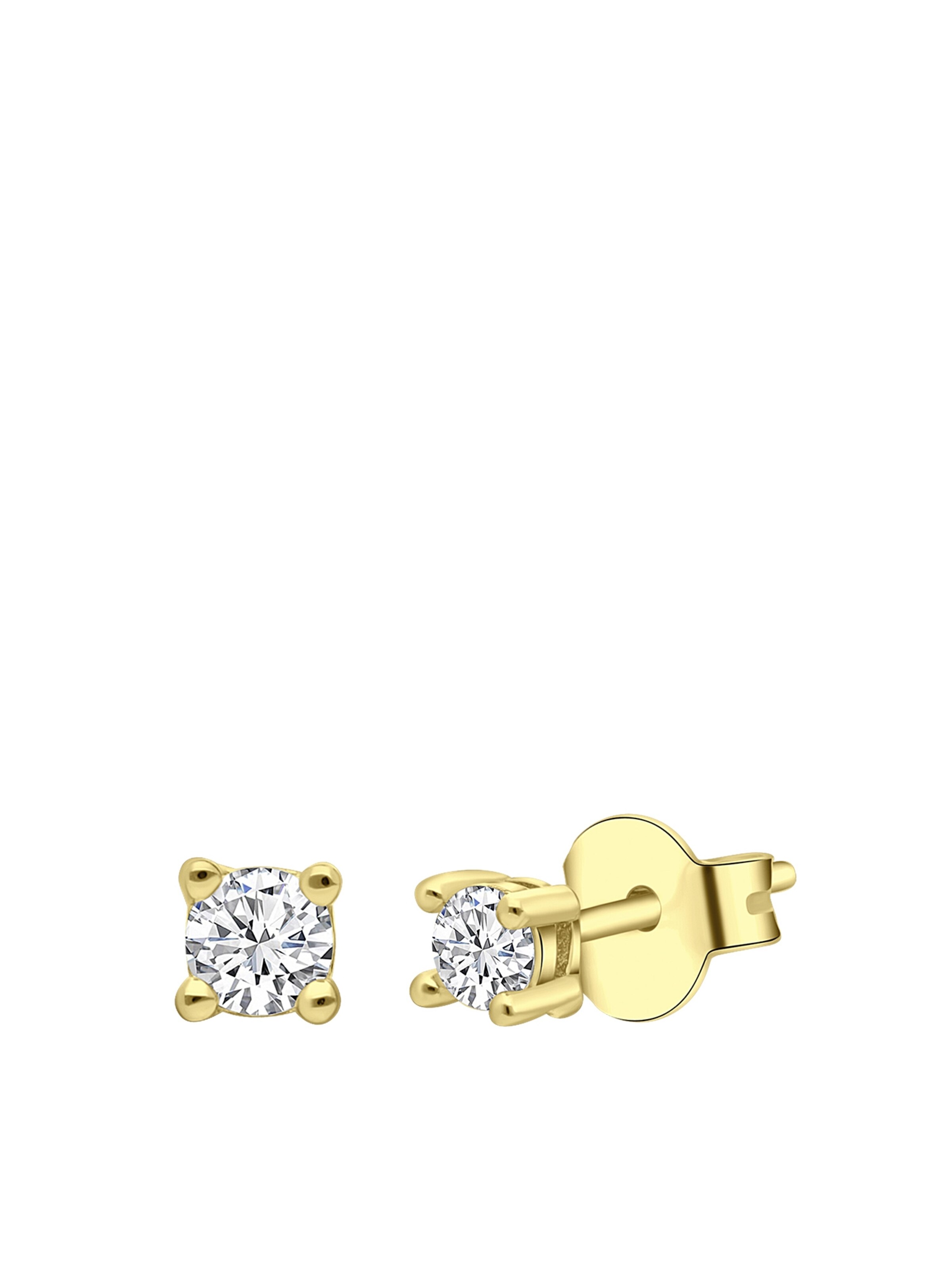 Lucardi Oorbellen in Goud: voorkant