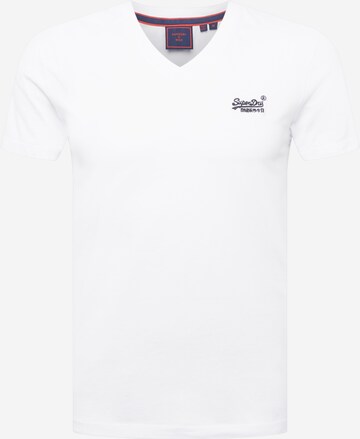 Maglietta di Superdry in bianco: frontale