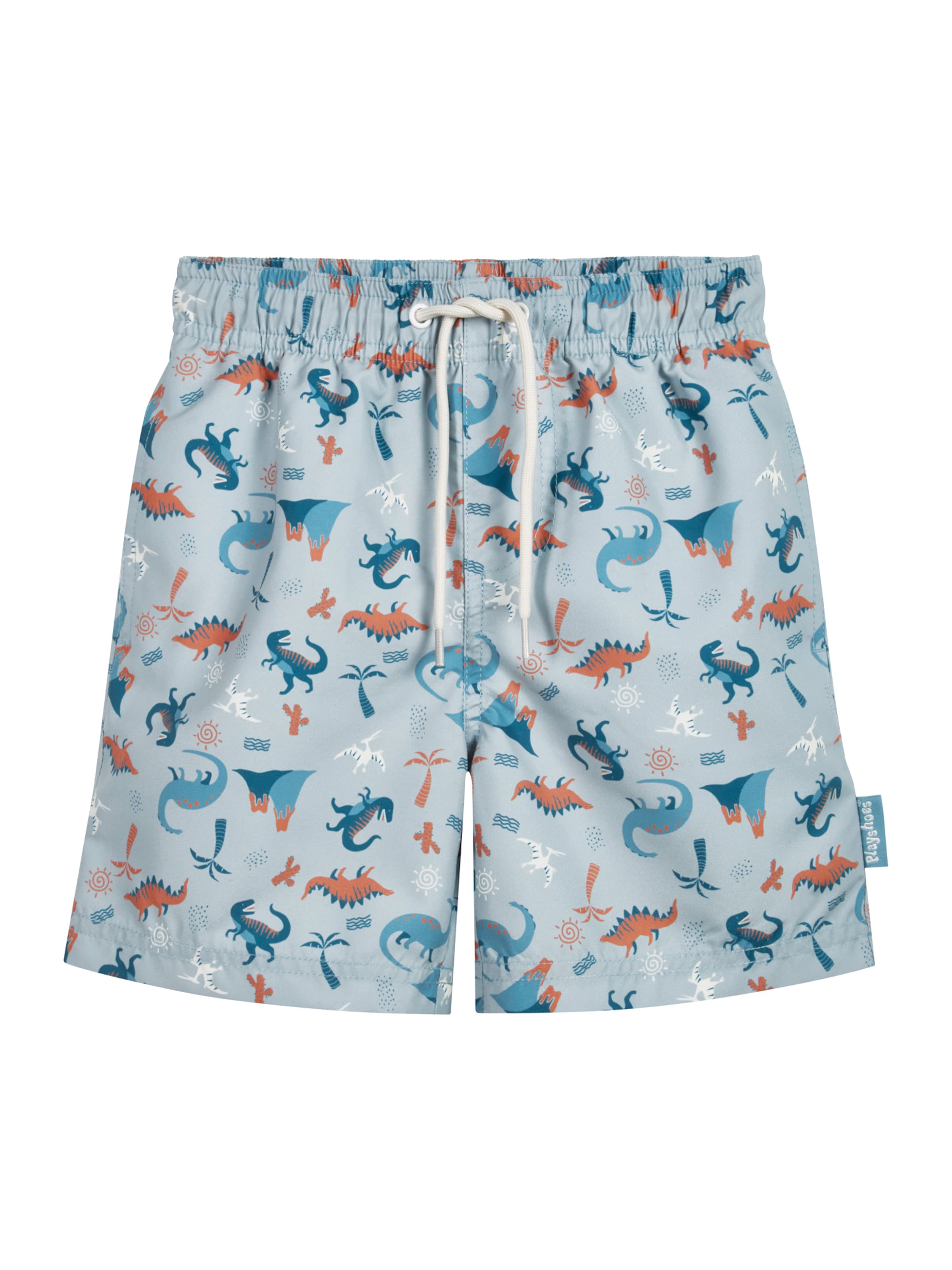 Șorturi de baie de la PLAYSHOES pe albastru: față