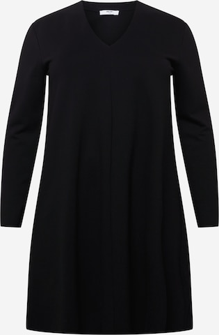 Robe 'Carina' ABOUT YOU Curvy en noir : devant