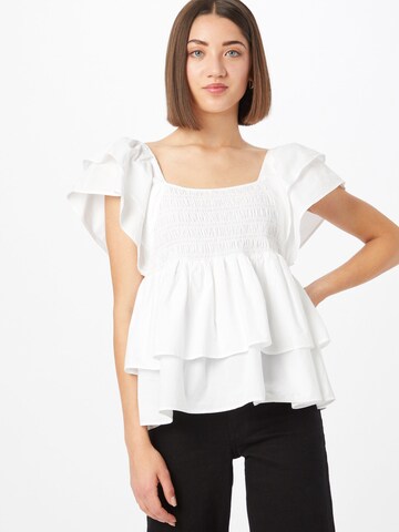 River Island Shirt 'Tammy' in Wit: voorkant