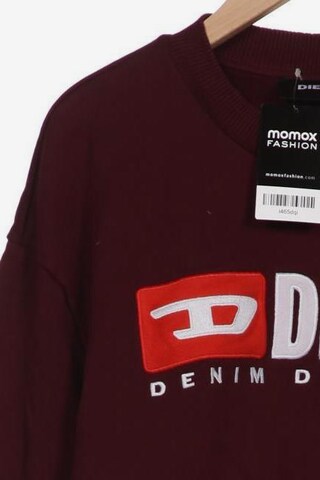 DIESEL Sweatshirt & Zip-Up Hoodie in M in Red