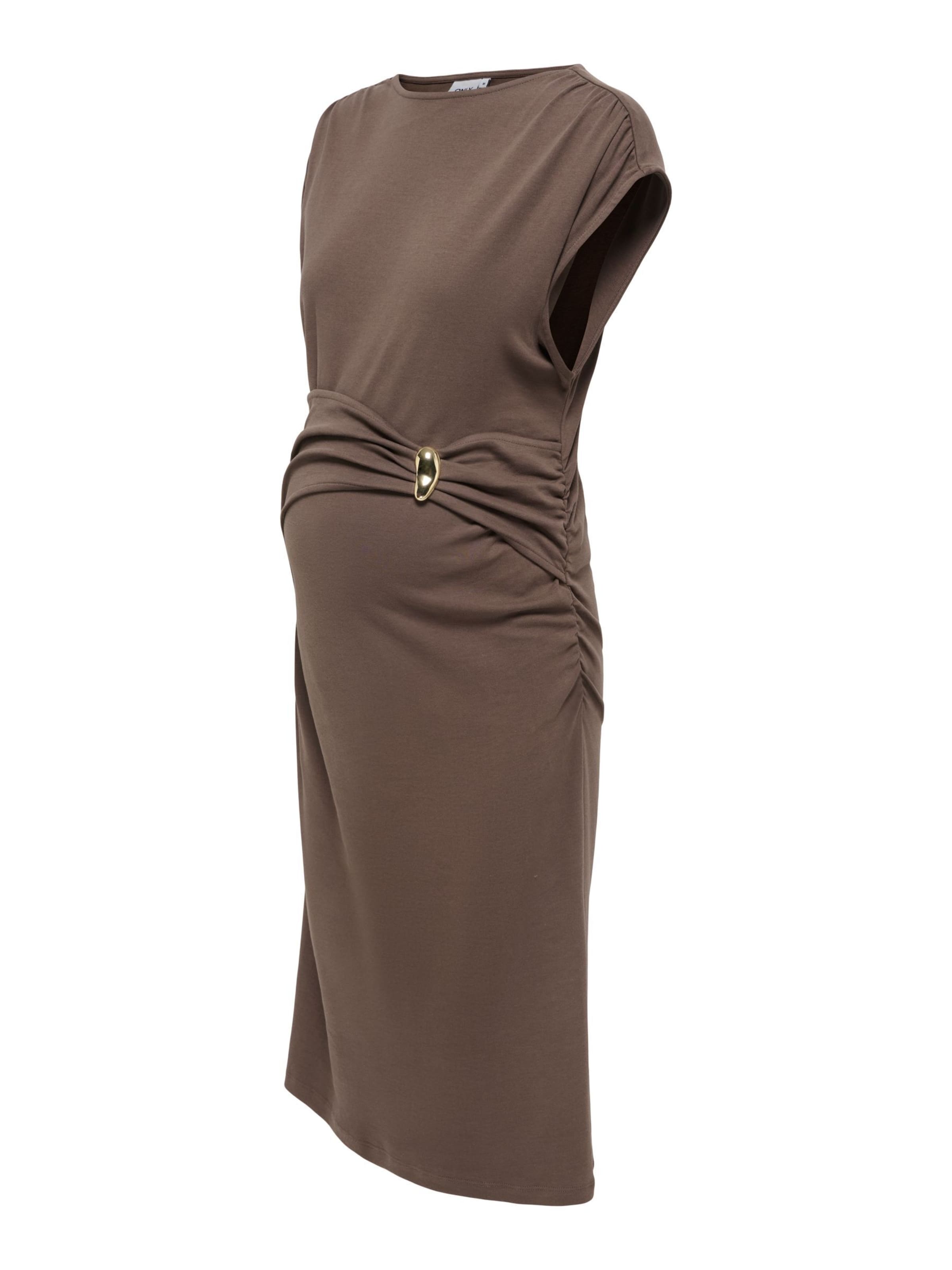 Only Maternity Vestido 'OLMEvalyn' en marrón, Vista del producto