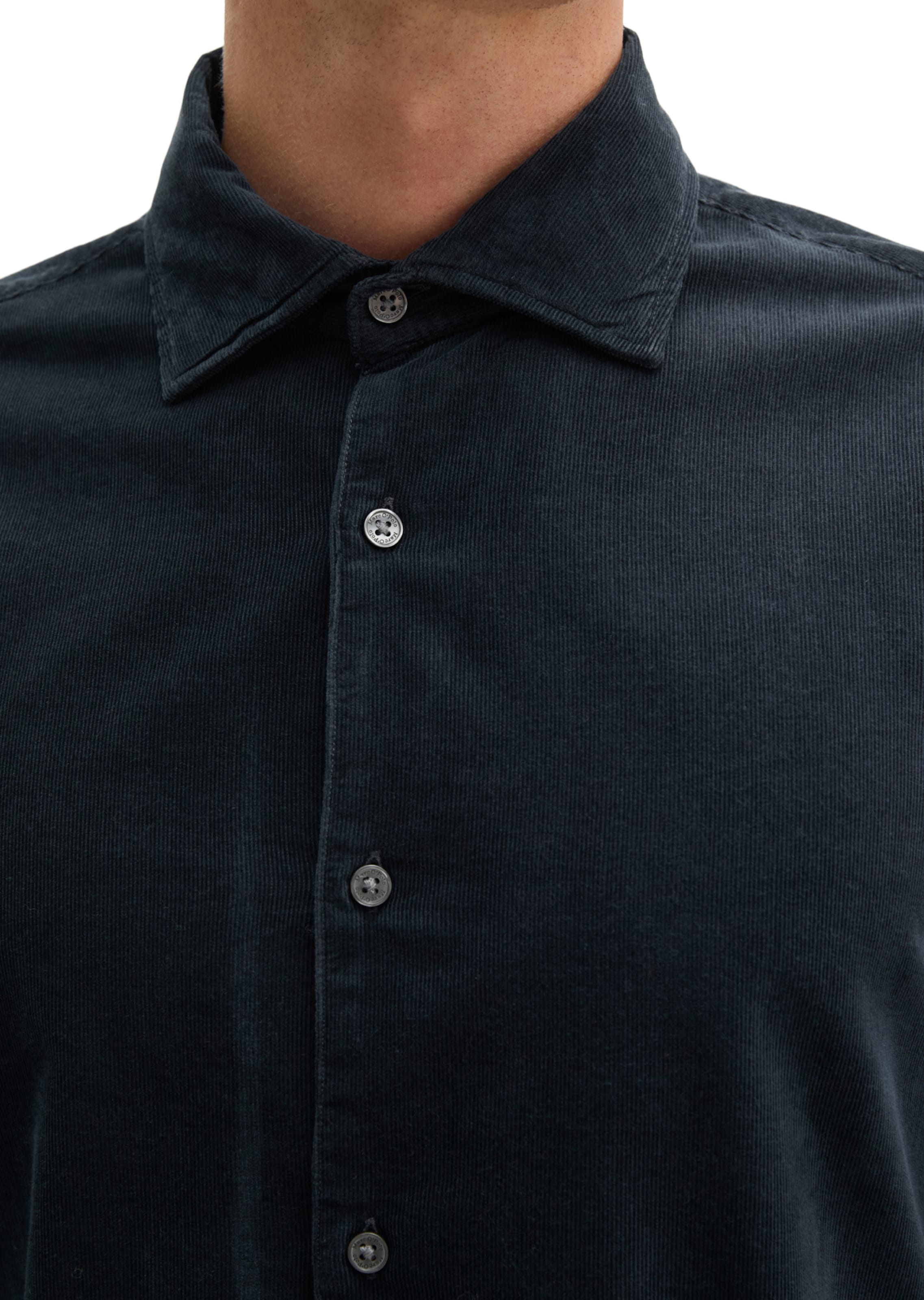 Marc O'Polo Regular fit Button Up Shirt in Blue: front