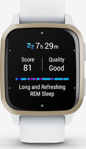 GARMIN Smartwatch 'Venu Sq 2' in Weiß: predná strana