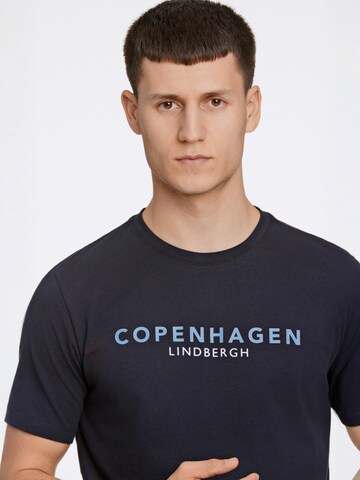 T-Shirt Lindbergh en bleu