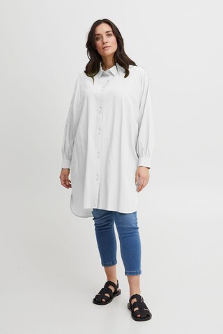 Camicia da donna 'Vibi' di Fransa Curve in bianco
