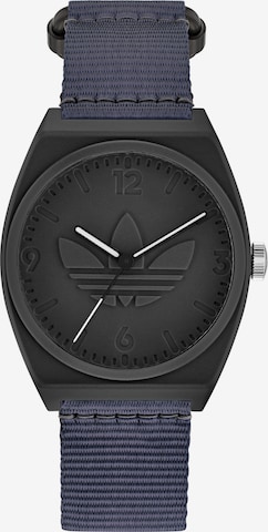 ADIDAS ORIGINALS Analog Watch in Black: front