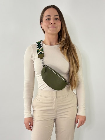 lePelou - Riñonera 'JUNA small' en verde