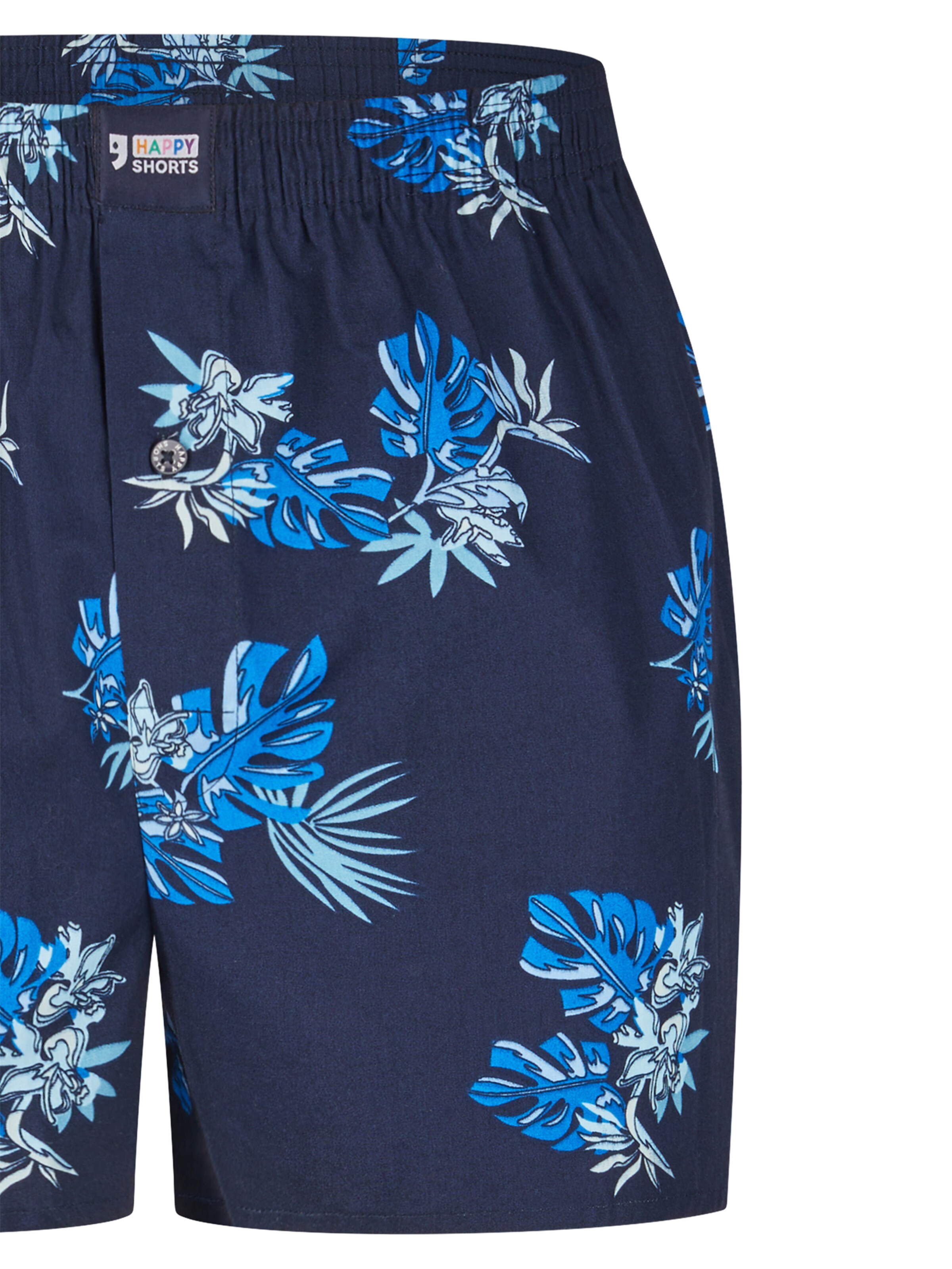 Happy Shorts Boxer ' Motives ' in Blau