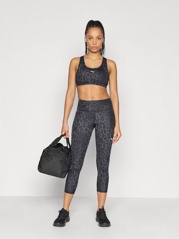 PUMA Skinny Παντελόνι φόρμας 'Essential' σε μαύρο