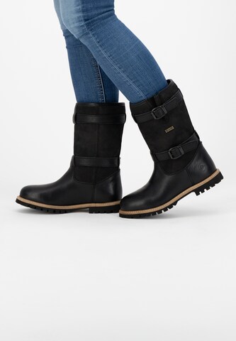 Bottes 'Sweden' Travelin en noir : devant