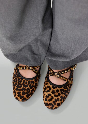Ballerines SACHA en marron