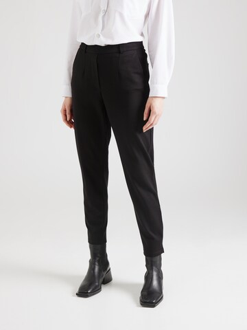 Effilé Pantalon à plis 'NEW PRETTY' JDY en noir : devant