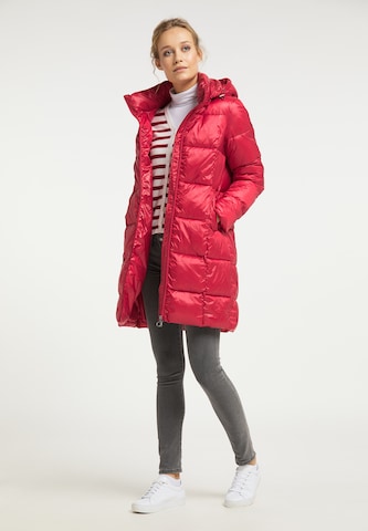 DreiMaster Maritim Winter Coat in Red