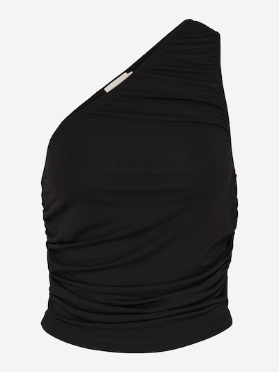 Lezu Top 'Josephine' in de kleur Zwart, Productweergave