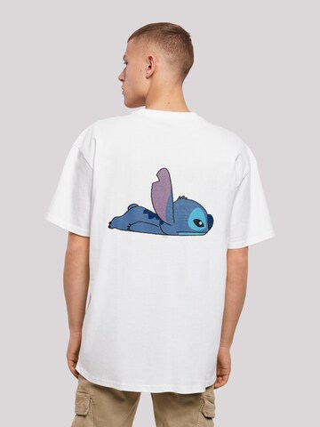 T-Shirt 'Disney Lilo And Stitch' F4NT4STIC en blanc