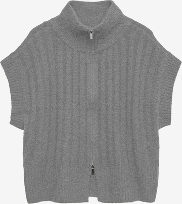 Gilet in maglia 'VMBANG' di VERO MODA in grigio: frontale