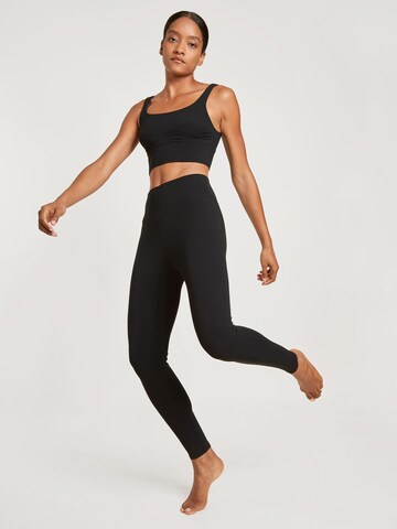 CALIDA Slimfit Leggings in Zwart